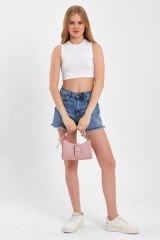 Kısa Saplı Çanta PUDRA