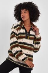 Etnik Desen Unisex Polar