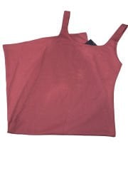 Gül Kurusu Penye Düz Elbise