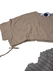 Şort Crop T-shirt Takım