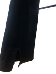 Büyük Beden Kısa Kol V Yaka Kadın T-shirt SİYAH - 44