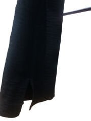 Büyük Beden Kısa Kol V Yaka Kadın T-shirt SİYAH - 48