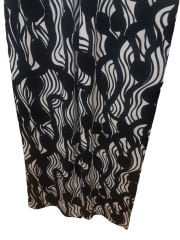 Büyük Beden Desenli Kadın Pantolon