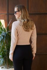 Basic Triko Crop PUDRA - M