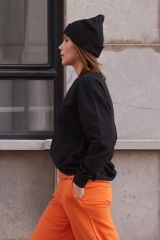 Salaş Sweatshirt SİYAH - STD