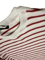 Çizgili Uzun Kollu Kadın Bluz