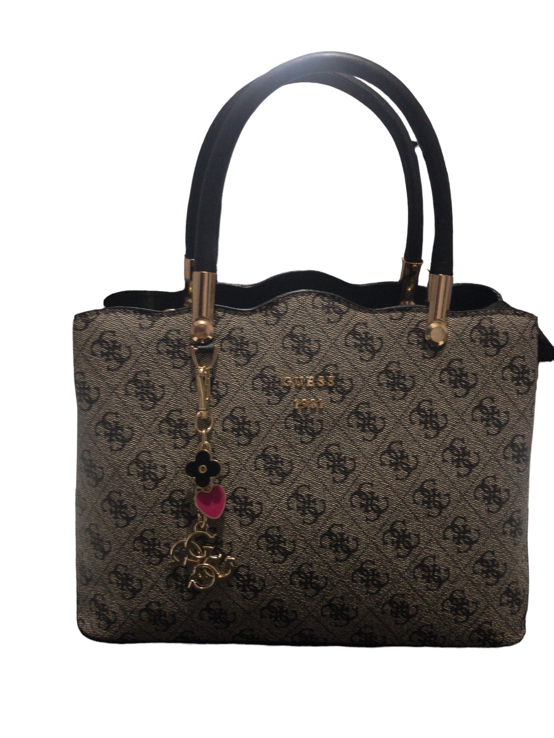 Guess Orginal Kadın Çanta Kahverengi GRİ