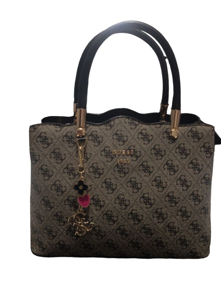 Guess Orginal Kadın Çanta Kahverengi GRİ