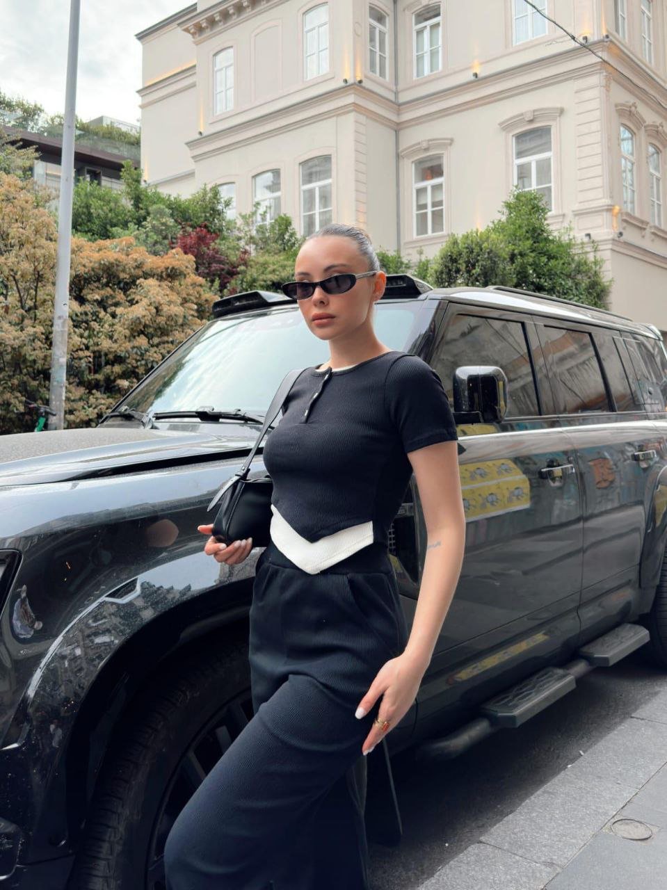 Düğme Yakalı Alt Üst Takım