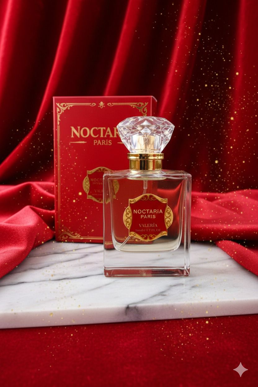 Noctaria Paris Valeria Kadın Parfümü 50 ML Vanilya & Amber Notalı Niş Koku | Yüksek Kalıcılık | Premium Esans