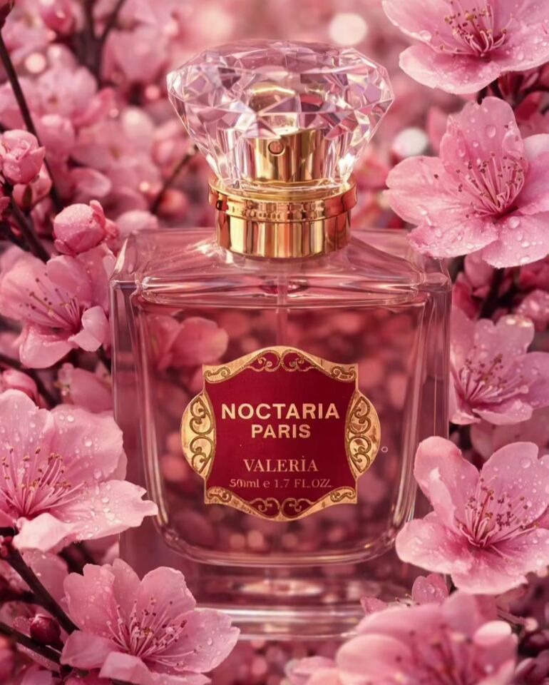 Noctaria Paris Valeria Kadın Parfümü 50 ML Vanilya & Amber Notalı Niş Koku | Yüksek Kalıcılık | Premium Esans