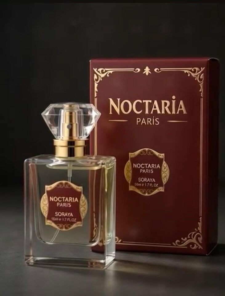Noctaria Paris Soraya Kadın Parfümü 50 ml | Meyveli Oryantal Niş Koku | Şeftali, Passion Fruit & Vanilya Notalı | Premium Esans