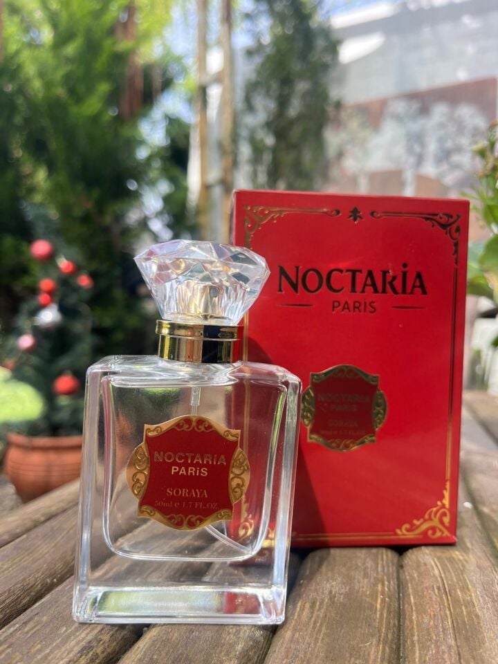 Noctaria Paris Soraya Kadın Parfümü 50 ml | Meyveli Oryantal Niş Koku | Şeftali, Passion Fruit & Vanilya Notalı | Premium Esans
