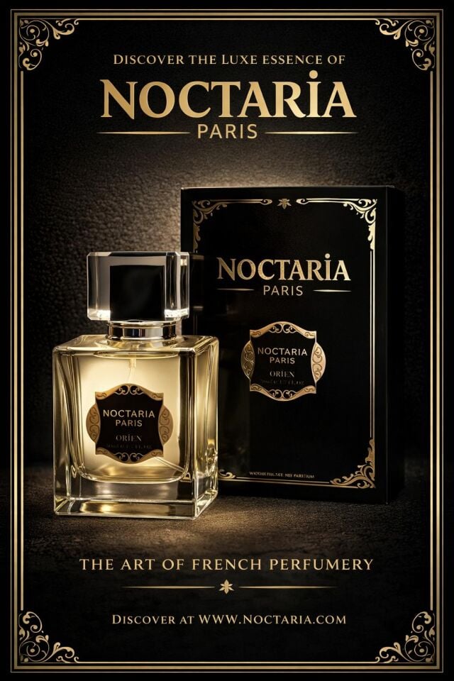 Noctaria Paris Orien Erkek Parfümü 50 ml | Oryantal Çiçeksi – Koyu | Yüksek Esanslı, Kalıcı